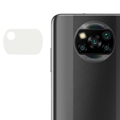 Гнучке захисне скло 0.18mm на камеру (тех.пак) для Xiaomi Poco X3 / Poco X3 NFC / Poco X3 Pro 40017 фото