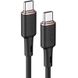 Дата кабель Acefast C2-03 USB-C to USB-C zinc alloy silicone (1m) 65917 фото 2