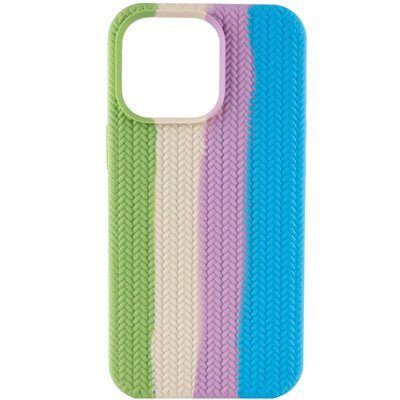 Чохол Silicone case Full Braided для Apple iPhone 13 (6.1") 51656 фото