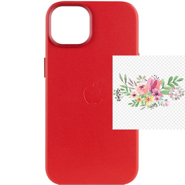 Шкіряний чохол Leather Case (AA Plus) with MagSafe для Apple iPhone 12 Pro / 12 (6.1") 57469 фото