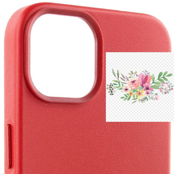 Шкіряний чохол Leather Case (AA Plus) with MagSafe для Apple iPhone 12 Pro / 12 (6.1") 57469 фото