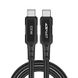 Дата кабель Acefast C4-03 USB-C to USB-C 100W aluminum alloy (1m) 65913 фото 2