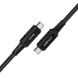 Дата кабель Acefast C4-03 USB-C to USB-C 100W aluminum alloy (1m) 65913 фото 3
