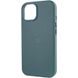 Шкіряний чохол Leather Case (AA Plus) with MagSafe для Apple iPhone 12 Pro Max (6.7") 57468 фото 21