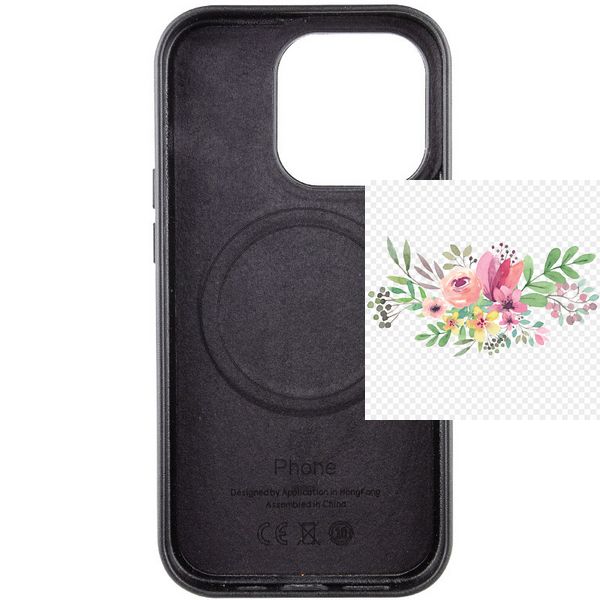 Шкіряний чохол Leather Case (AA Plus) with MagSafe для Apple iPhone 13 Pro Max (6.7") 57470 фото