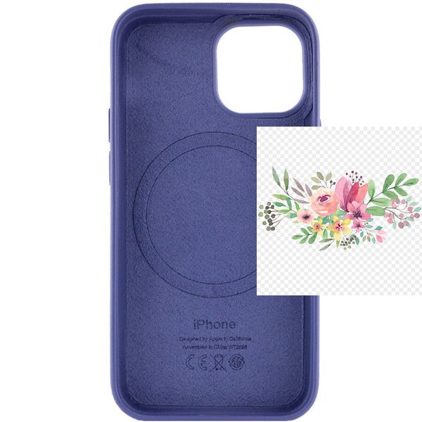 Шкіряний чохол Leather Case (AAA) with MagSafe для Apple iPhone 13 Pro Max (6.7") 63576 фото