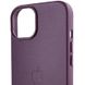Шкіряний чохол Leather Case (AA Plus) with MagSafe для Apple iPhone 14 (6.1") 57473 фото 13