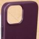 Шкіряний чохол Leather Case (AAA) with MagSafe для Apple iPhone 13 Pro Max (6.7") 63576 фото 7