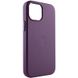 Шкіряний чохол Leather Case (AAA) with MagSafe для Apple iPhone 13 Pro Max (6.7") 63576 фото 4