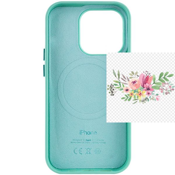 Шкіряний чохол Leather Case (AA Plus) with MagSafe для Apple iPhone 14 Pro (6.1") 57475 фото