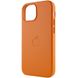 Шкіряний чохол Leather Case (AAA) with MagSafe для Apple iPhone 14 (6.1") 63582 фото 4