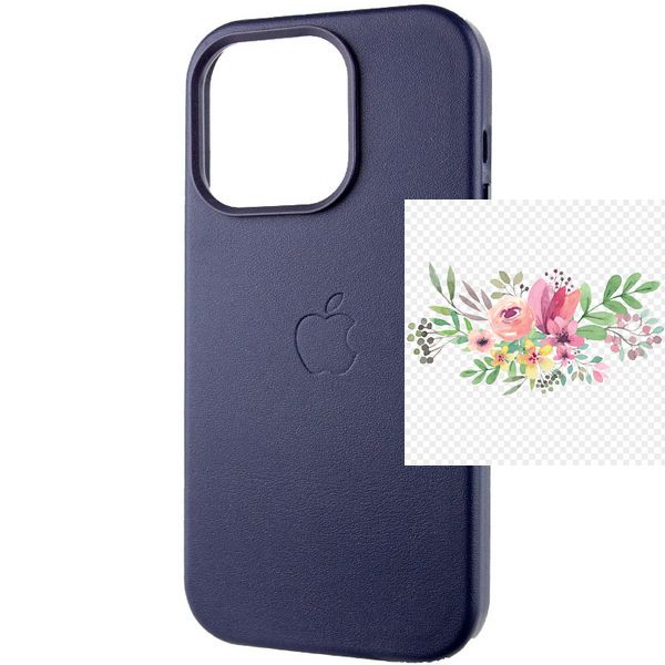 Шкіряний чохол Leather Case (AA Plus) with MagSafe для Apple iPhone 14 Pro Max (6.7") 57476 фото