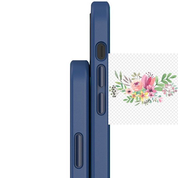 TPU+PC чохол Metal Buttons with MagSafe для Apple iPhone 12 Pro / 12 (6.1") 54122 фото