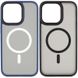 TPU+PC чохол Metal Buttons with MagSafe для Apple iPhone 12 Pro / 12 (6.1") 54122 фото 1