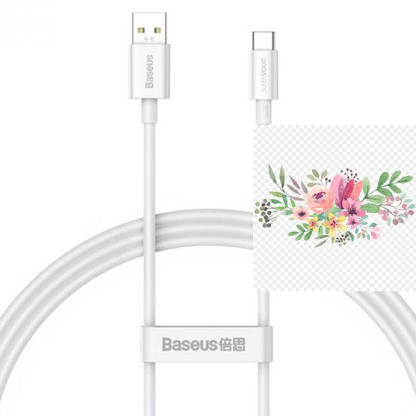 Дата кабель Baseus Superior Series (SUPERVOOC) Fast Charging USB to Type-C 65W 1m (CAYS00090) 66021 фото