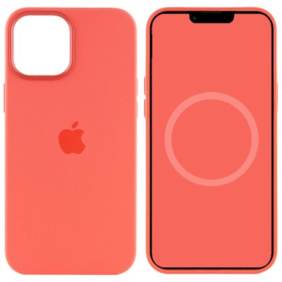 Чохол Silicone case (AAA) full with Magsafe and Animation для Apple iPhone 12 Pro / 12 (6.1") 42951 фото