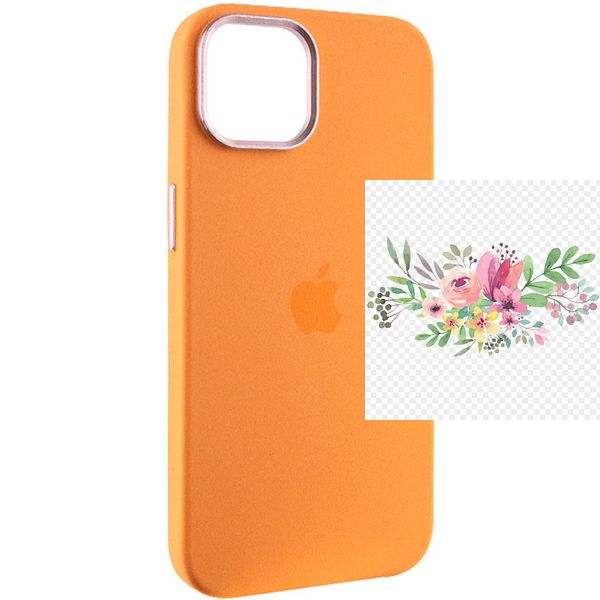Чохол Silicone Case Metal Buttons (AA) для Apple iPhone 12 Pro / 12 (6.1") 65321 фото