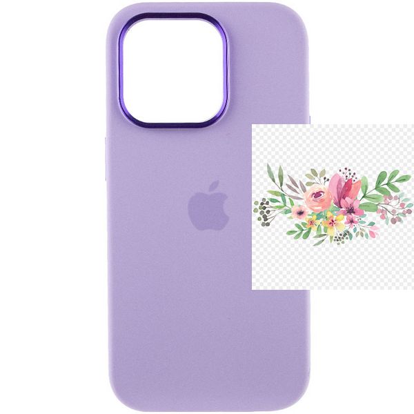 Чохол Silicone Case Metal Buttons (AA) для Apple iPhone 14 Pro Max (6.7") 65328 фото