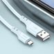 Дата кабель Hoco X97 Crystal color USB to MicroUSB (1m) 66093 фото 4