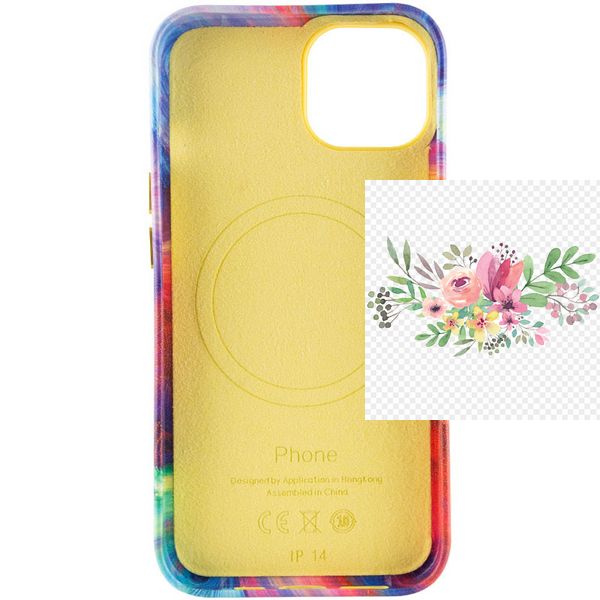 Шкіряний чохол Colour Splash with MagSafe для Apple iPhone 12 Pro / 12 (6.1") 64470 фото